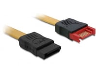 DELOCK – SATA/SAS cable, 6Gbps, extension male-female, straight-straight, 0.5m (82854)