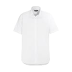 DerbyOfSweden Thomson Comfort S/S - skjorta - White - XXL-45/46