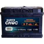 Batterie rechargeable 12V 100Ah SUPERCHOC