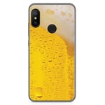 Housse En Gel TPU Pour XIAOMI REDMI 6 PRO / Mi A2 LITE Design Bière Dessins