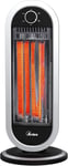 Radiateur Carbone Oscillant, Radiateur Carbone Faible Consommation, Radiateur Électrique 2 Puissances Idéal pour Chauffer Salle de Bains Maison Bureau, Radiateur Électrique Au Carbone