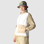 The North Face Women's Royal Arch Gilet Gardenia White-Khaki Stone (7UT4 HO5)