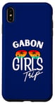 Coque pour iPhone XS Max Gabon Girls Trip Travel Vacation Femmes Gabon