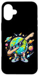 Coque pour iPhone 16 Plus Earth Day 2025 Funny Earth Day Kids Toddler Boys Dab Happy