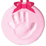 Pearhead Babyprints Newborn Baby Handprint or Footprint Keepsake Christmas Ornament Kit, Perfect Holiday Keepsake or Gift for New or Expecting Parents, Pink