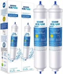 Water Filter Replacement for Samsung DA29-10105J, 2 Count (Pack of 1)