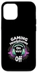 Coque pour iPhone 12/12 Pro Musique et jeux audio immersifs Bandes sonores Gaming Beats