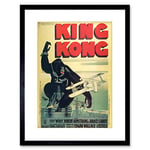 Wee Blue Coo Film Movie King Kong Wray Armstrong French Framed Wall Art Print