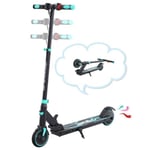 RCB Folding Electric Scooter Lätt justerbar Scooter 150W Motor 5,5 Inch For Child Black&Blue