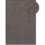 Maison Chic - Tapis d'entrée Paillasson touffeté Tapis de porte 80x120 cm Marron foncé 87670