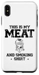 Coque pour iPhone XS Max I Love To Grill And Chill Griller Cook BBQ Griller Barbecue