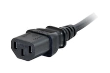 C2G Universal Power Cord - strømkabel - power CEE 7/7 til power IEC 60320 C13 - 10 m