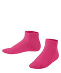 FALKE Unisex Kids Family K SN Sustainable Cotton Low-Cut Plain 1 Pair Trainer Socks, Purple (Fuchsia 8856) new - eco-friendly, 3-5