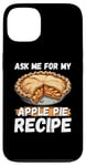 Coque pour iPhone 13 Nourriture pour tarte aux pommes