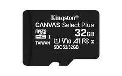 KINGSTON 32GB micSDHC Canvas Select Plus (SDCS2/32GB)