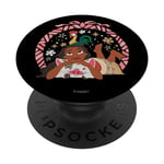 Disney Princess Moana Hei Hei and Pua Holiday PopSockets Swappable PopGrip