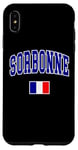 Coque pour iPhone XS Max Sorbonne Drapeau Collégial District Administratif de Paris