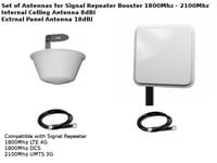 Antenna Aerial Phone Signal Booster Repeater Extender 1800  2100Mhz  3G UMTS DCS