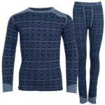 Trysil 2-layer Wool Set, ullundertøysett, junior