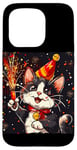 iPhone 15 Pro Ring in the New Year Costume with a Cool Cat Vibe Case