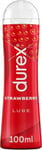 Durex Water Based Sex Lubricant Cherry, Strawberry, Tingling, Warming 100ml Lube