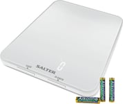 Salter 1180 WHDR Ghost Electronic Kitchen Scale- 5 KG Capacity Food Weighing Lit