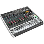 Behringer XENYX QX1832USB Premium 18-Input 3/2-Bus Mixer with XENYX Mic Preamps and Compressors, Klark Teknik Multi-FX Processor, Wireless Option and USB/Audio Interface