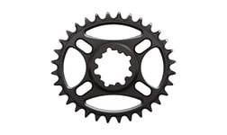 Pilo Narrow Wide SRAM Oval Drev 32T Svart, 32T, Direct Mount, 3mm Offsett