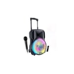 Enceinte Autonome PARTY10-RGB 10'' 400W AVEC USB, Micro SD, BLUETOOTH, Radio FM, MICRO & TELECOMMANDE, SONO DJ