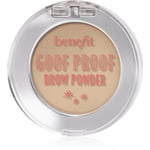 Benefit Goof Proof Brow Powder Pudder til øjenbryn Skygge 1 Cool Light Blonde 1,9 g