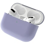 Housse Étui Coque de Protection en Silicone Violet pour Boitier Airpod 3 - Visiodirect -