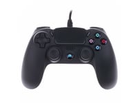 Accessoire - Playstation 4 - Manette PS4 Filaire noire - Freaks and Geeks