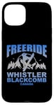 Coque pour iPhone 15 Plus Freeride Snowboard Sifflet Blackcomb Canada