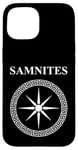 Coque pour iPhone 15 Symbole de la civilisation italienne antique Samnites