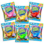 Craze Magic Slime - Kit Slime Enfant Pack de 6X 75ml dans Un Sachet refermable, Slime Deja Fait, Facile à Nettoyer, Couleur aléatoire