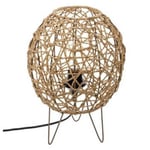 Lampe Boule à Poser "Raahe" 26cm Naturel