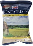 Kent Crisps Ashmore Cheese/Onion 40 g (Pack of 20)