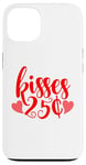 Coque pour iPhone 13 25 Cent Kisses Funny St Valentin Kissing Booth Kiss Love