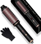 38MM Ionic Thermal Brush, Heated Curling Iron 120-210°C, Volume & Curls