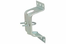 Mercury 120.928 Pressed Caravan Bracket With Clamp 25mm Antenna Aerial Masts