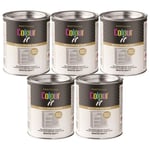 5x Paint Factory White Matt Tin Paint Fast Drying for Interior Exterior 300ml