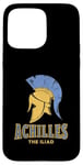 iPhone 15 Pro Max Achilles the Iliad Homer Greek Helmet Symbol Case