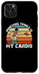 Coque pour iPhone 11 Pro Max Punching Things Is My Cardio Martial Arts