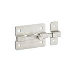 THIRARD - Targette pêne plat pour porte d'ameublement, 50mm, inox