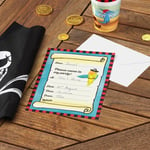 Dinosaur Island - Invitations PK10 Pirate Birthday