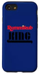 Coque pour iPhone SE (2020) / 7 / 8 Logo Rummikub King avec encre noire Royal Crown