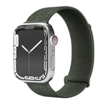 Apple Watch (42/44/45/46/SE/49mm) Vonmählen Fitness Loop 2 Nylon Klokkerem - Grønn