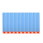 DAUERHAFT Balle de fléchettes en Mousse Souple en Mousse EVA, pour Le Remplacement de Balle en Plein air(Sky Blue)