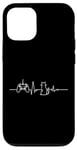 iPhone 12/12 Pro Gamer Cat Heartbeat Video Game Player Computer Games Case