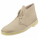 Clarks Originals Desert Boot Mens Sand Leather Desert Shoes